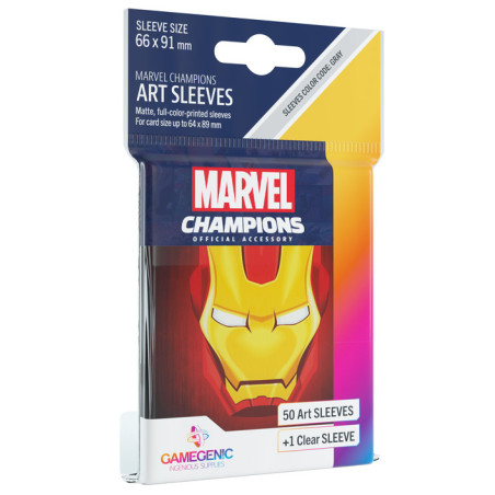 Marvel Champions - Sleeves (50+1) - Iron Man