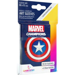 Marvel Champions - Sleeves (50+1) - Captain America