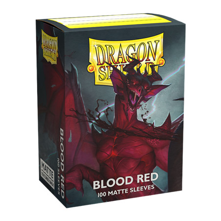 dragon shield 100 matt sleeve magenta