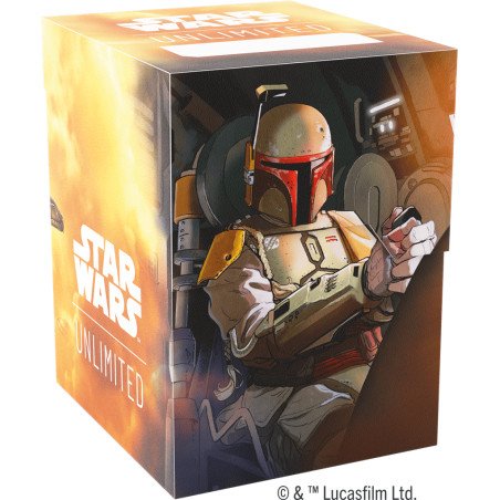 Deckbox - Star Wars Unlimited - Boba Fett / Fett's Firespray