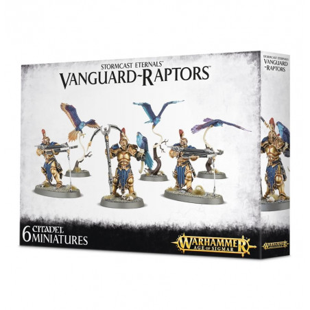 Vanguard-Raptors avec arbalètes Hurricane / arbalètes Longstrike & Aetherwings