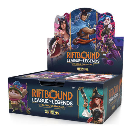 LOL Riftbound: Set 1 - Origines Display FR (24 boosters)