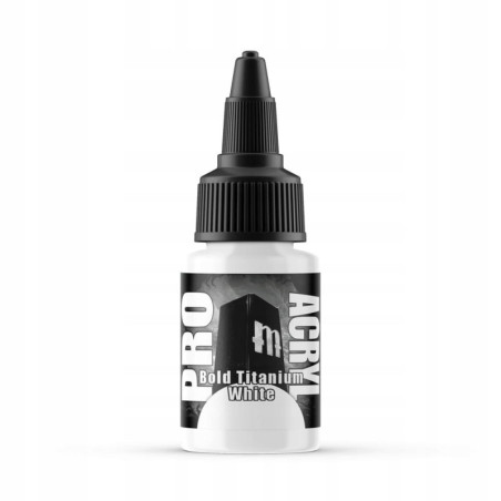 001-Pro Acryl Bold Titanium White - MH