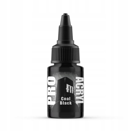 002-Pro Acryl Coal Black - MH