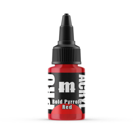 003-Pro Acryl Bold Pyrrole Red - MH