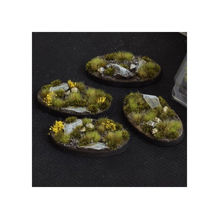 Highland Bases Oval 60mm (x4)
