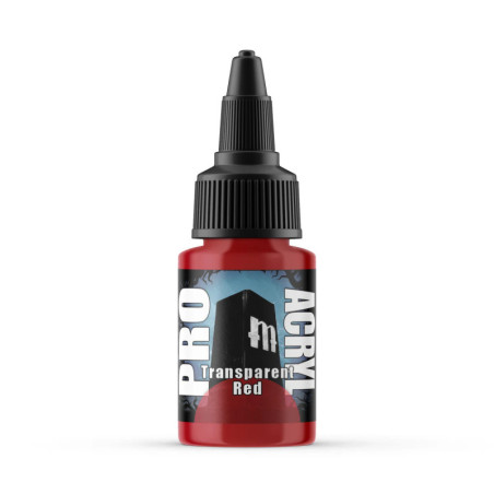047-Pro Acryl Transparent Red - MH