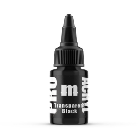 053-Pro Acryl Transparent Black - MH
