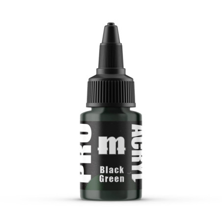 057-Pro Acryl Black Green - MH