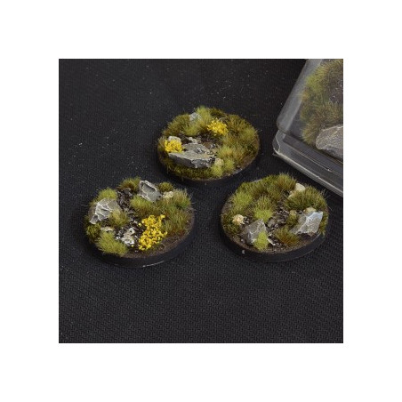 Highland Bases Round 50mm (x3)