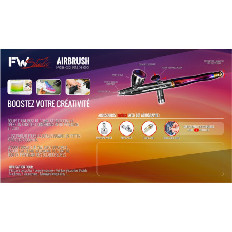 Aerographe French Wargame Studio Artiste