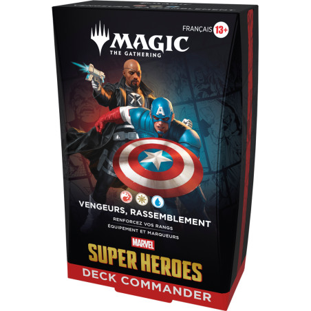 MTG: Marvel Super Heroes Commander "Vengeurs Rassemblement" *FRANCAIS*