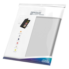 Ultimate Guard - Zipfolio 480 24-Pocket Xenoskin - Blanc