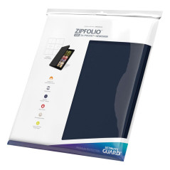 Ultimate Guard - Zipfolio 480 24-Pocket Xenoskin - Bleu