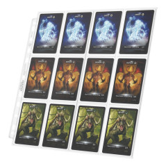 Ultimate Guard - 24-Pocket QuadRow Pages Side-Loading (10) - Transparent