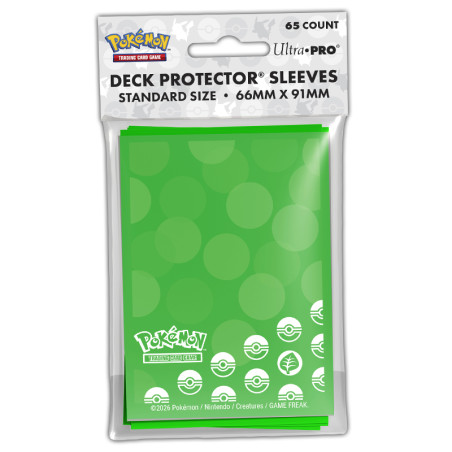 Pokemon - Sleeves - Plante [65pcs]