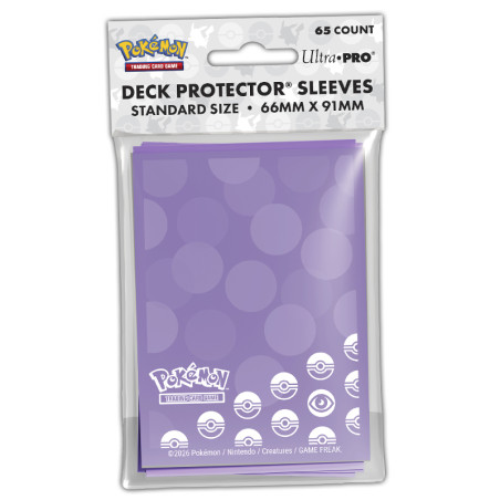 Pokemon - Sleeves - Psy [65pcs]
