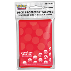 Pokemon - Sleeves - Feu [65pcs]