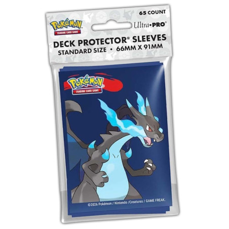 Pokemon - Sleeves - Mega Dracaufeu X [65pcs]