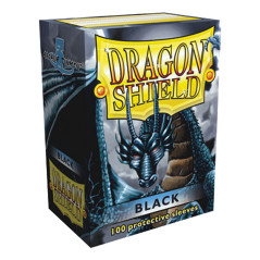 100 SleevesDragon Shield : Black (10)