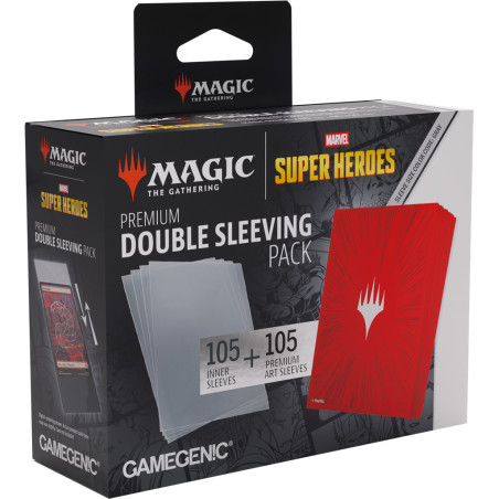 GG: MTG MSH Double Sleeving Pack 100 - Red