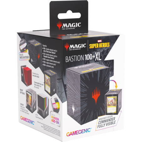 GG: MTG MSH Bastion 100+ XL - Comic Burst Black