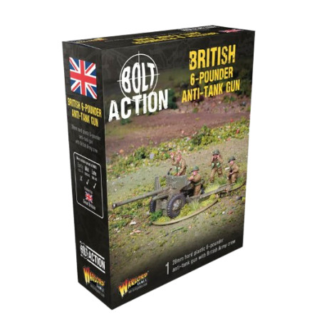 British 6-pounder anti-tank gun (plastic)