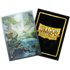 Dragon Shield - Sleeve - Landfall series Misty Rainforest
