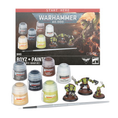 ORKS + PAINTS SET