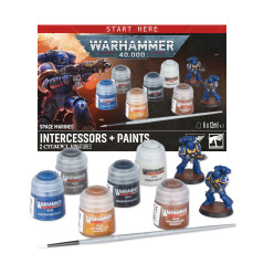 S/MARINES + PAINTS SET