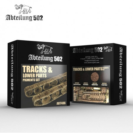TRACKS & LOWER PARTS PIGMENTS SET