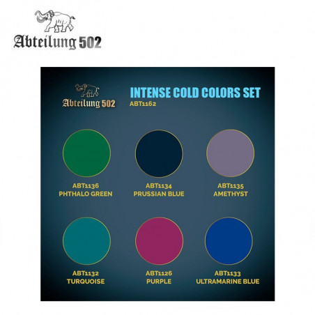 INTENSE COLD COLORS SET