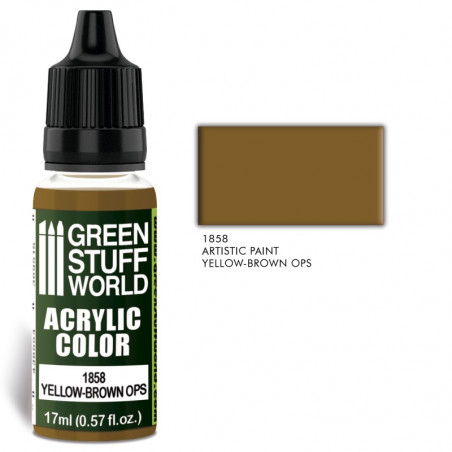 Acrylic Color YELLOW-BROWN OPS