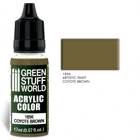 Acrylic Color COYOTE BROWN