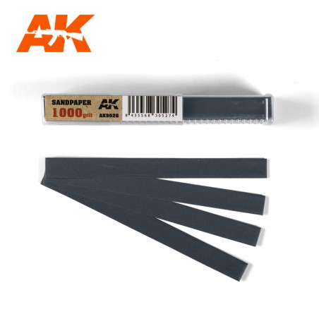 Wet Sandpaper 1000 grit x 50 units - AK