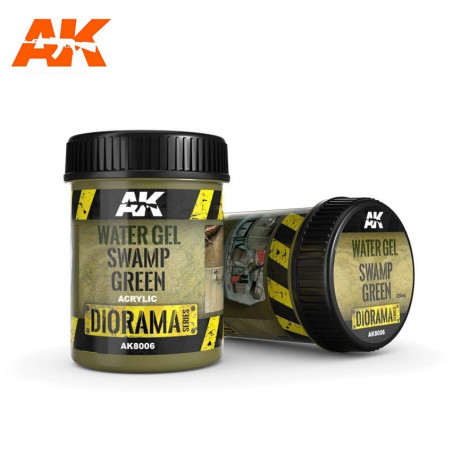 WATER GEL SWAMP GREEN EFFECTS - 250ml (Acrylic) - AK