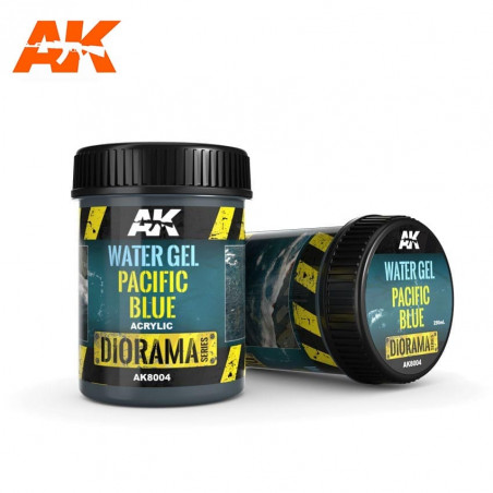 WATER GEL PACIFIC BLUE - 250ml (Acrylic)
