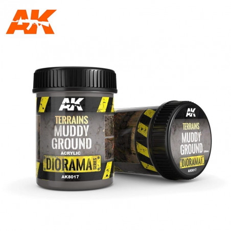 TERRAINS MUDDY GROUND - 250ml (Acrylic) - AK