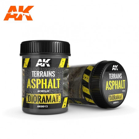 TERRAINS ASPHALT - 250ml (Acrylic) - AK