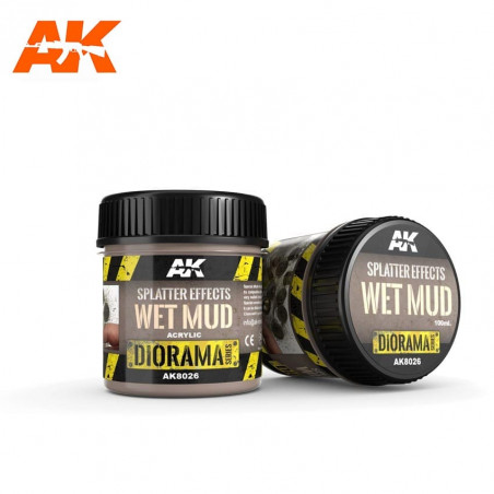 SPLATTER EFFECTS WET MUD - 100ml - Base product (Acrylic) - AK