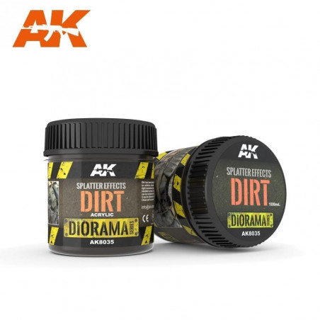 SPLATTER EFFECTS DIRT - 100ml (Acrylic) - AK