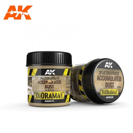 SPLATTER EFFECTS ACCUMULATED DUST - 100ml (Acrylic) - AK