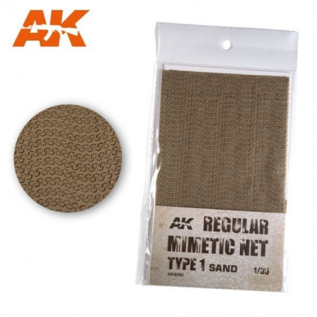 Regular mimetic net type 1 sand - AK