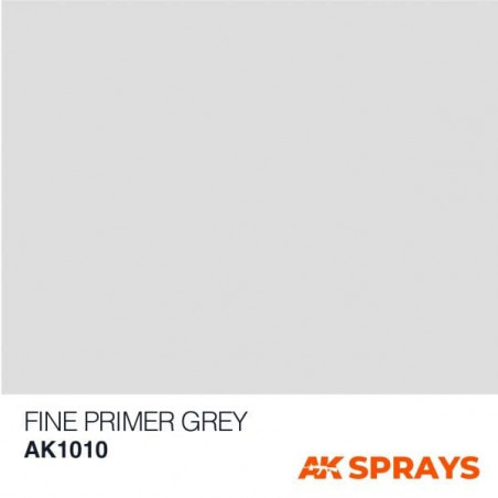 Fine Primer Grey Spray 400ml - AK