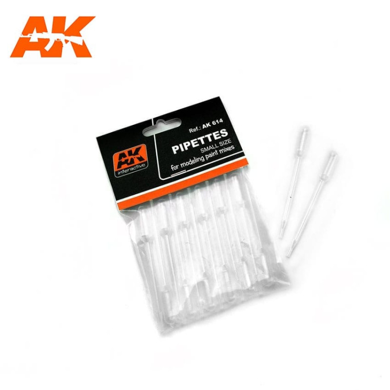 7 Pipettes AK taille M