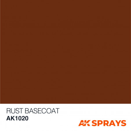 Rust Basecoat Spray 150ml - AK