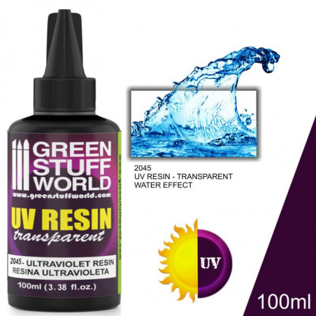 Résine Ultraviolette UV 100ml - TRANSPARENT