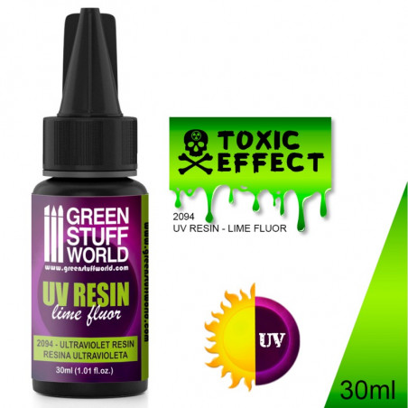 Résine Ultraviolette 30ml - Effet Toxique