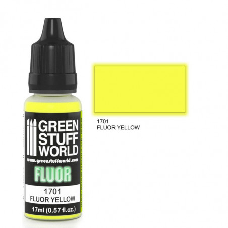 Peinture Fluor JAUNE
