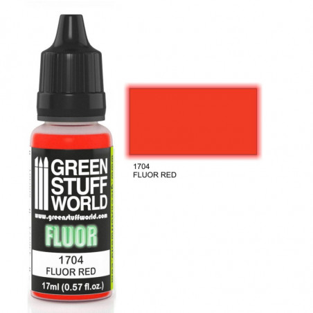 Peinture Fluor ROUGE